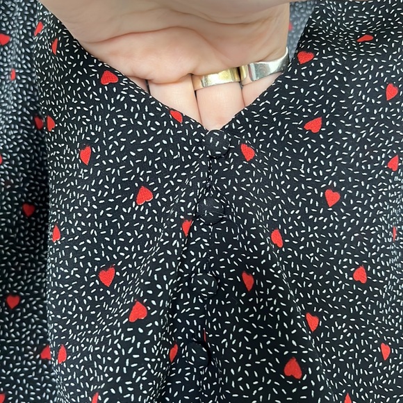 Printed chiffon blouse - Picture 3 of 5